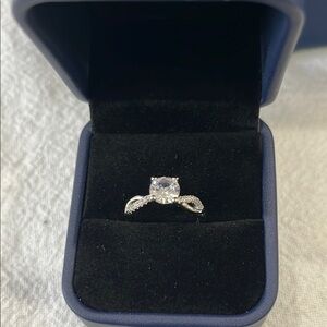 Moment Wish Mossinite Ring Engagement Size 6 Brand New